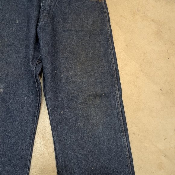 Wrangler FR31MWZ Jeans Mens 38x32 (38x32.5) Arc Rating 23.8 Stained - Picture 3 of 8